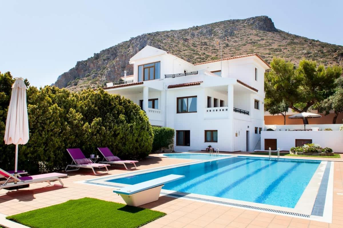 Artemis Luxury Villa - Hersonissos Private Pool Oasis Exteriér fotografie